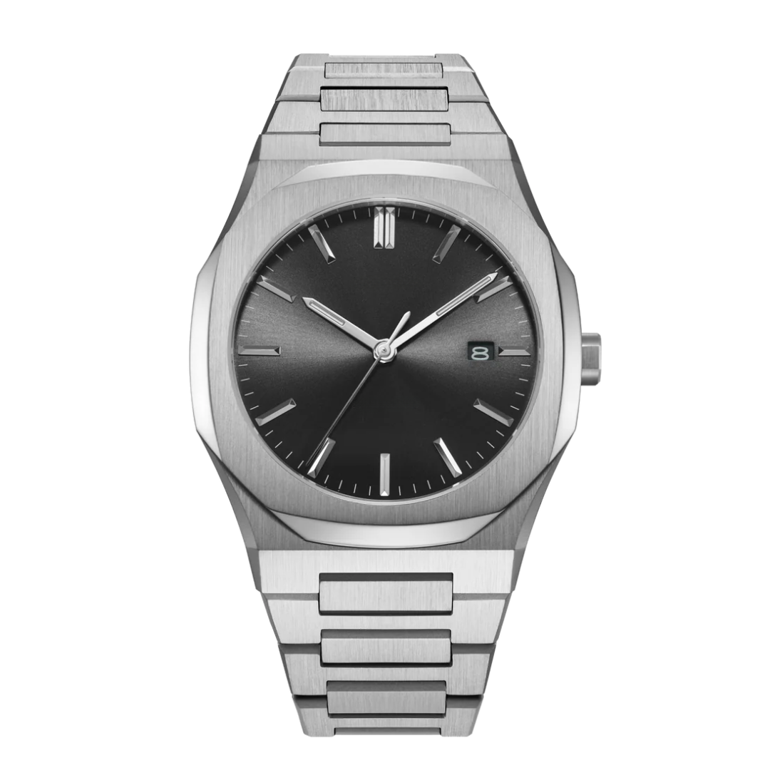 Relógio Masculino Sabr Arábia Silver –