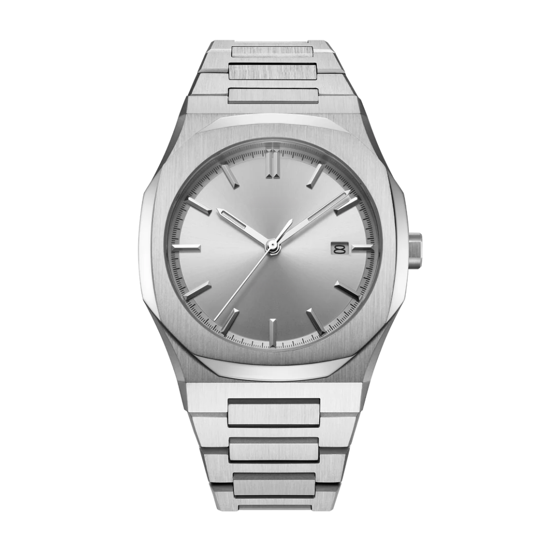 Relógio Masculino Sabr Arábia Silver –