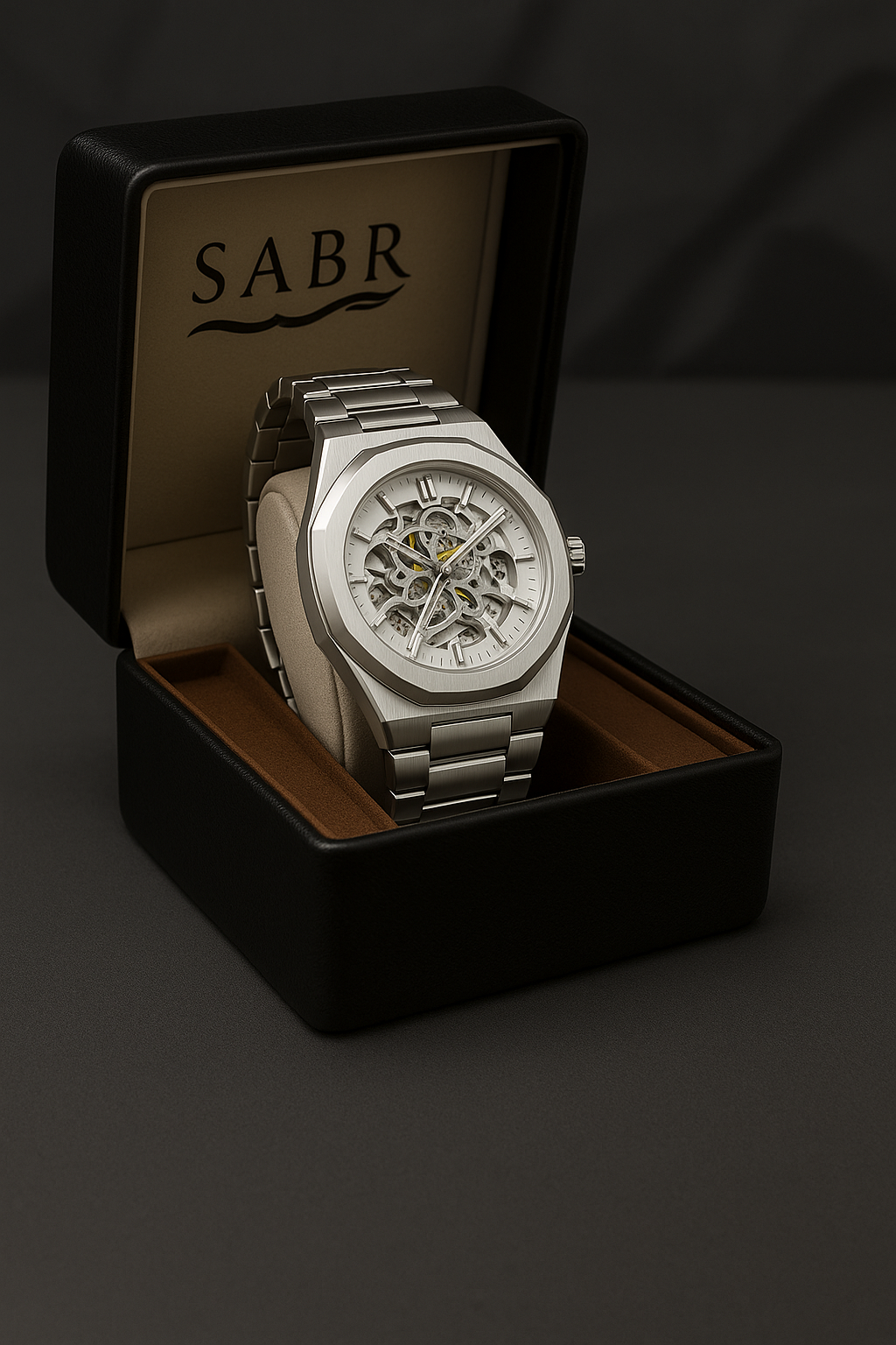 Relógio Masculino Milano Esqueleton