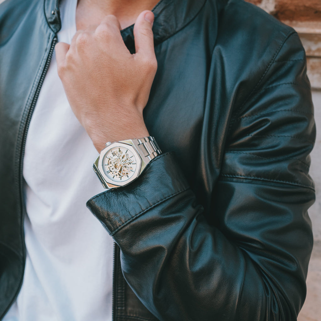 Relógio Masculino Milano Esqueleton