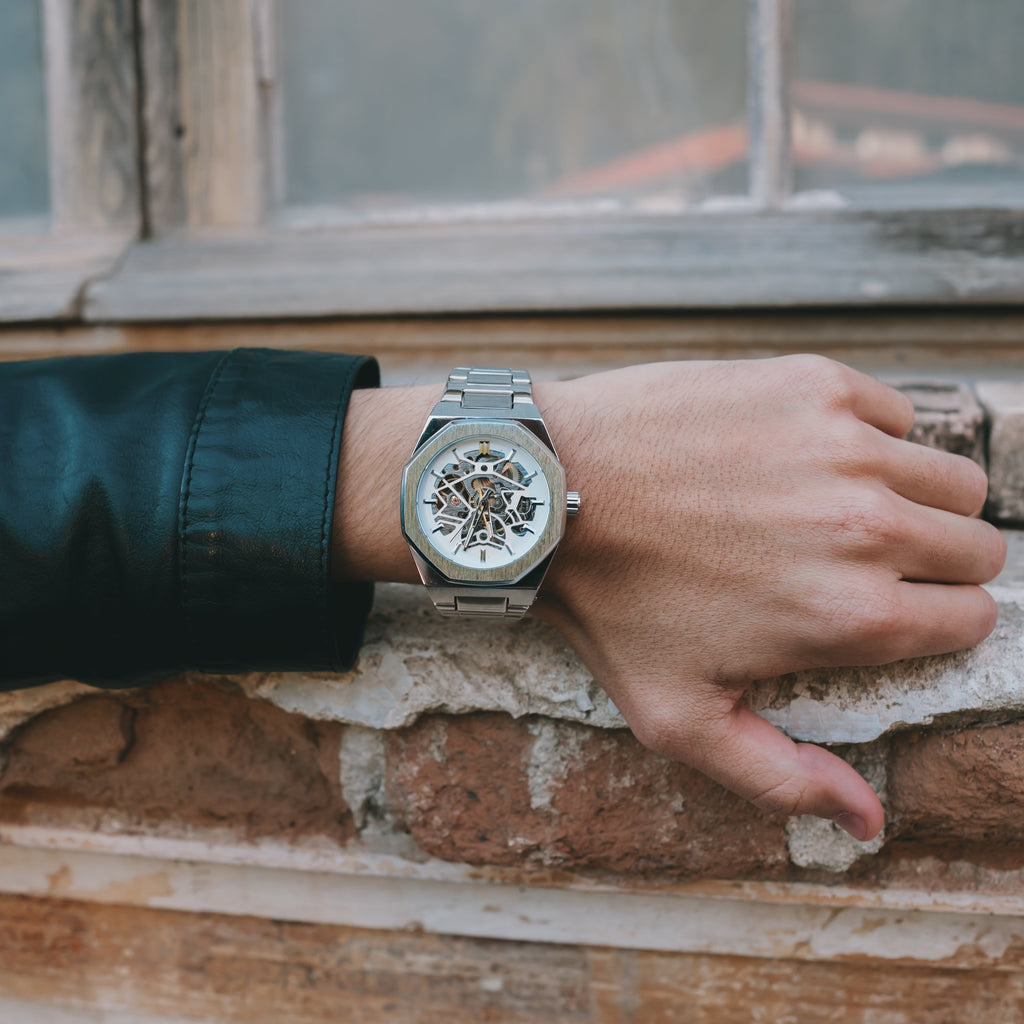 Relógio Masculino Milano Esqueleton