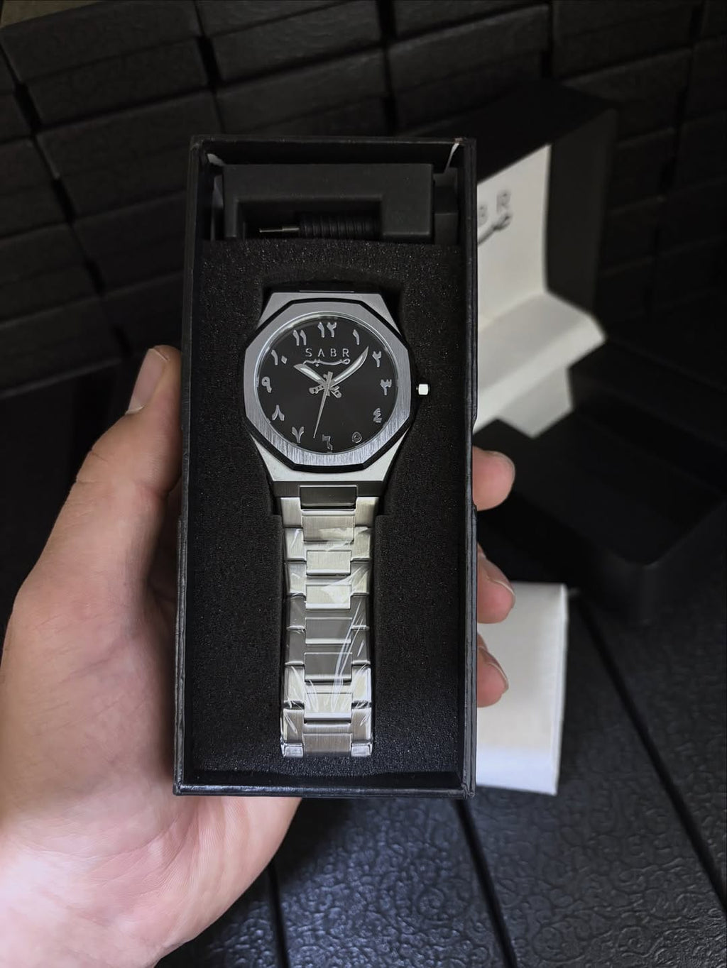 Relógio  Masculino Sabr Arábia White
