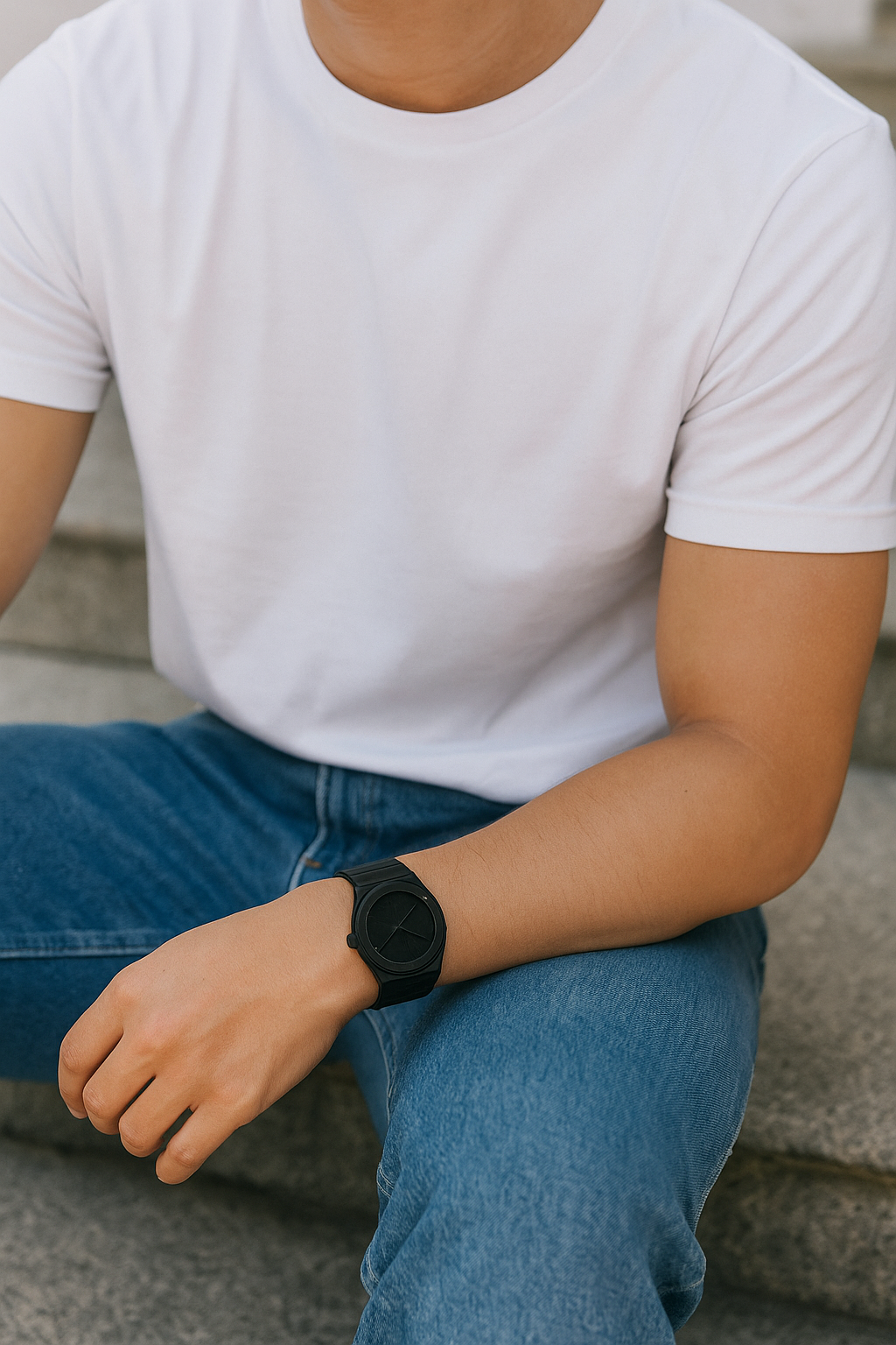 Relógio Masculino  Sabr Arábia Navy